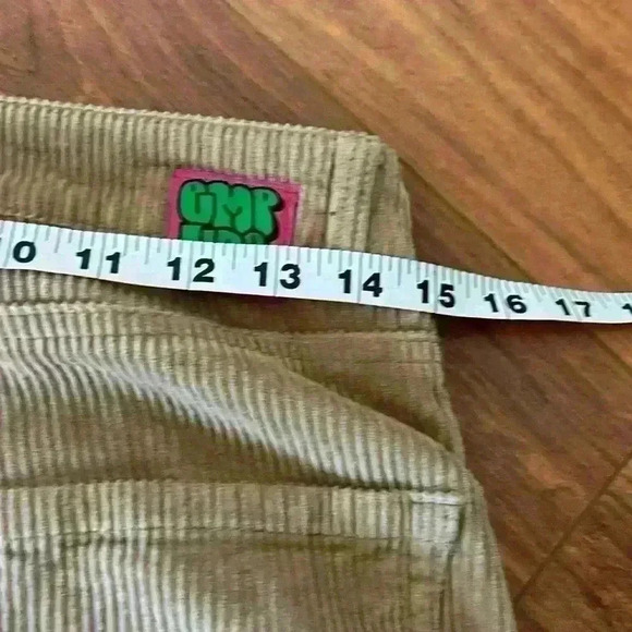 Empyre Tori 90’s khaki Corduroy Skate Pants sz 4 - Picture 7 of 9